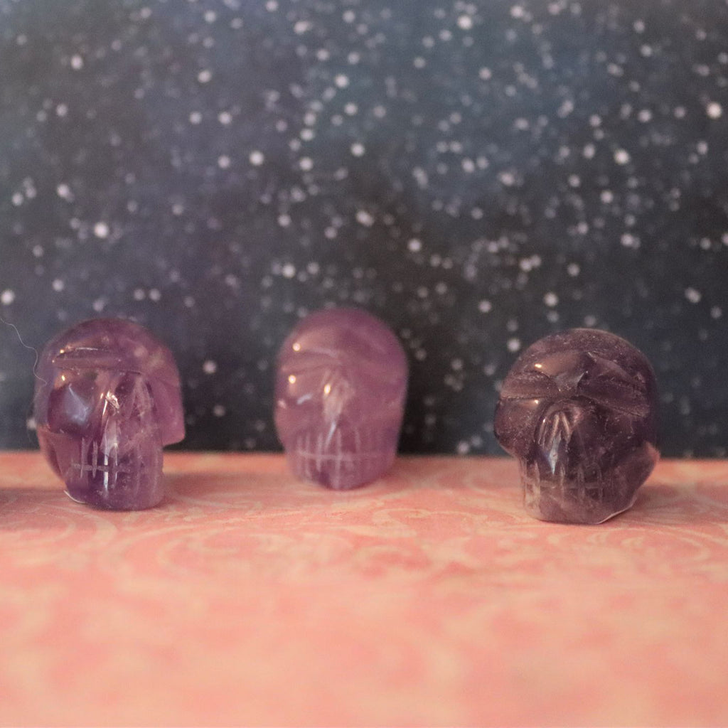 Amethyst Skull (mini)