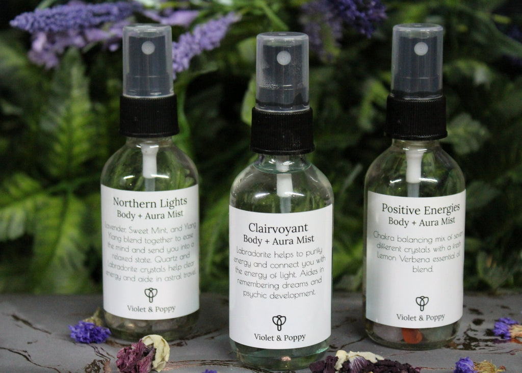 Violet & Poppy Clairvoyant Body & Aura Mist