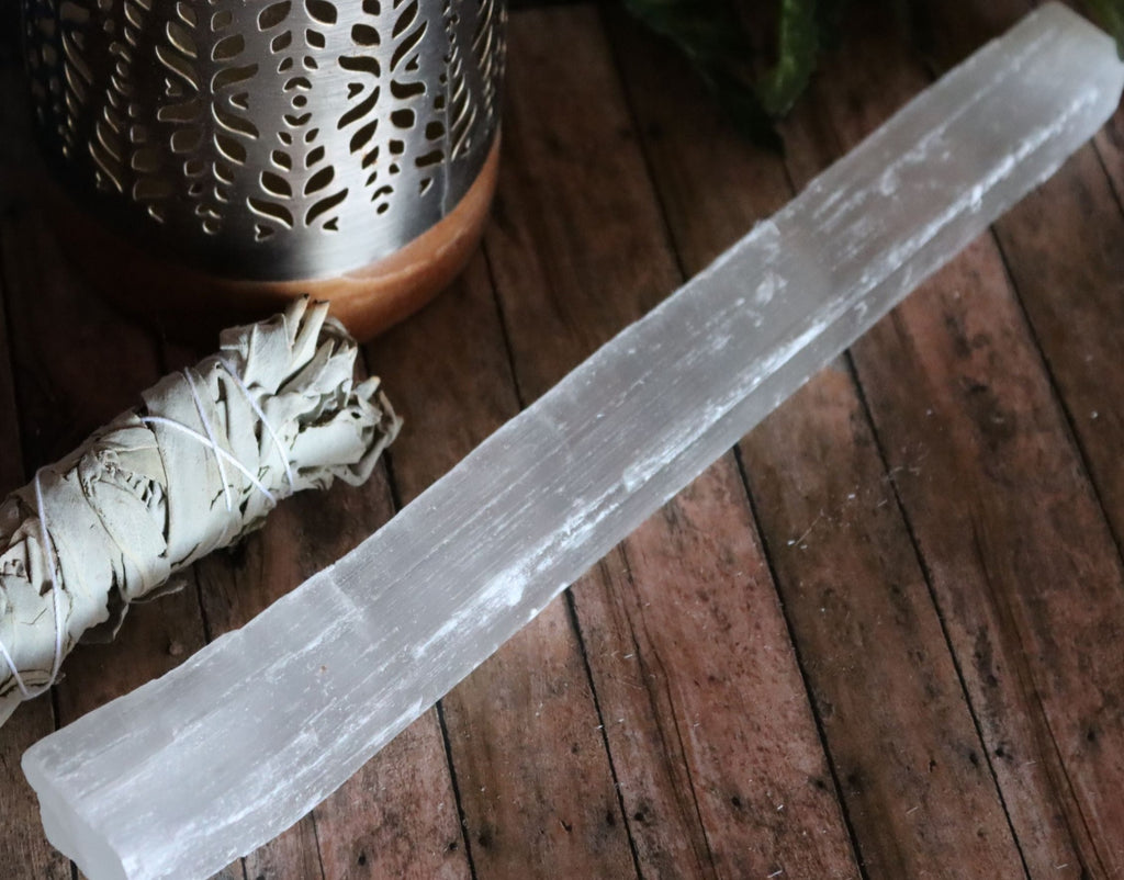 Selenite Wand