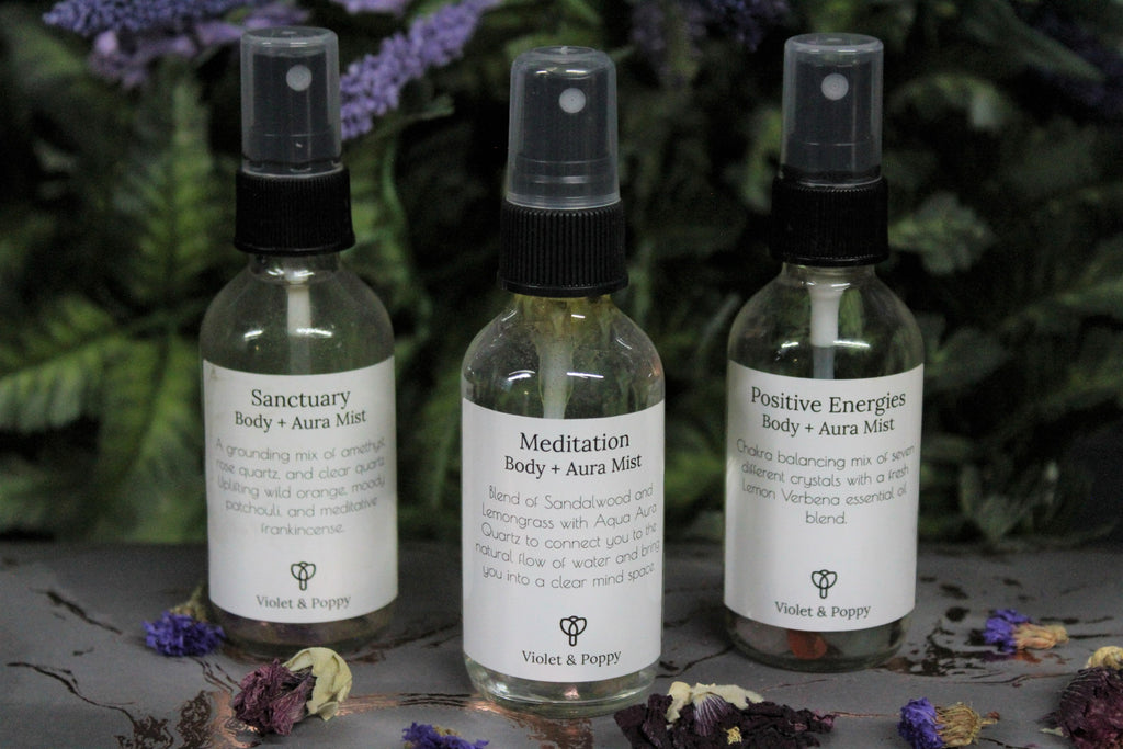 Violet & Poppy Meditation Body & Aura Mist