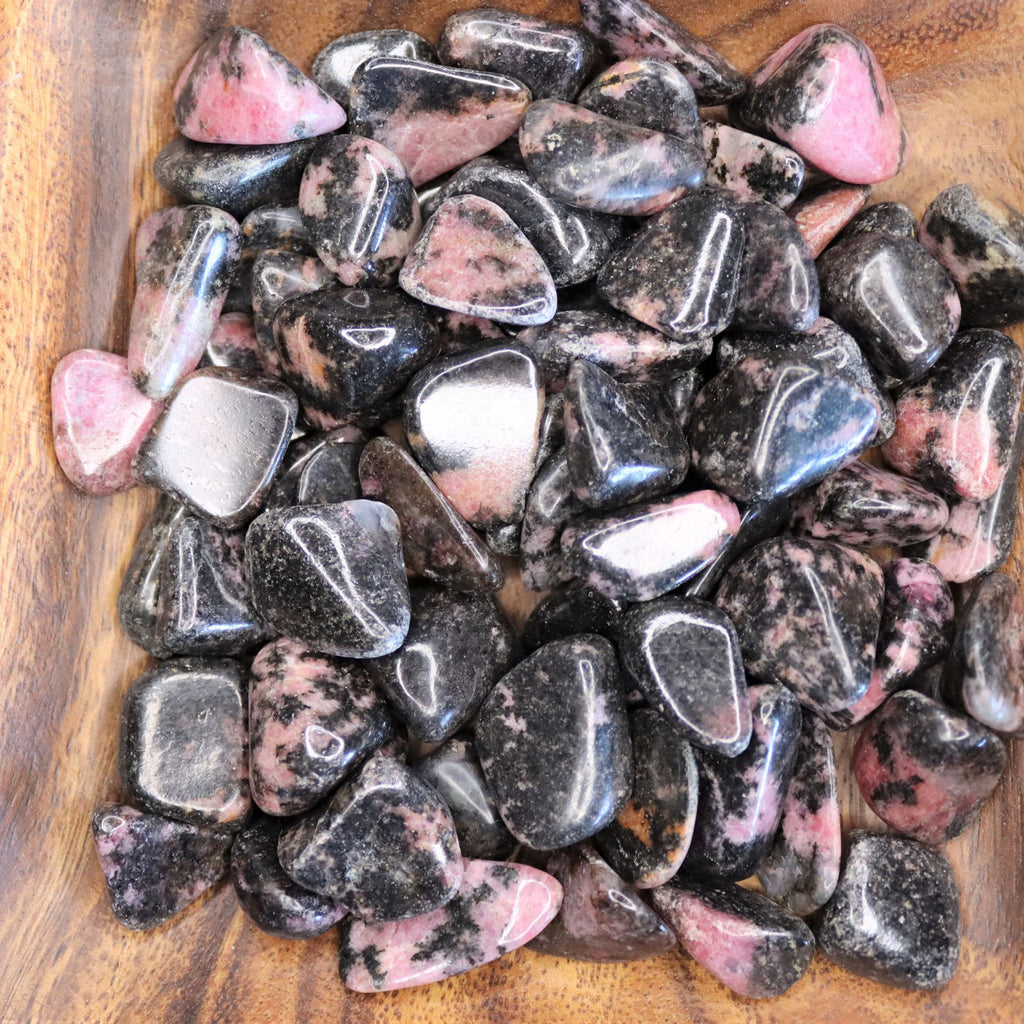 Rhodonite Tumbles